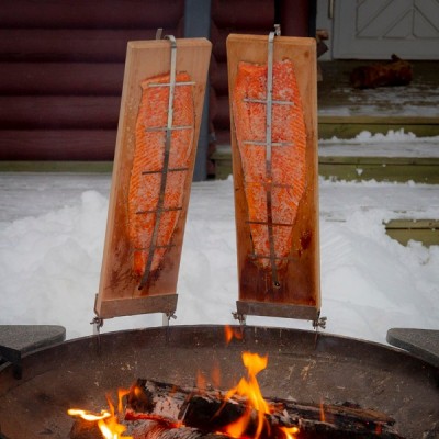 Доски для жарки рыбы (2 шт.)